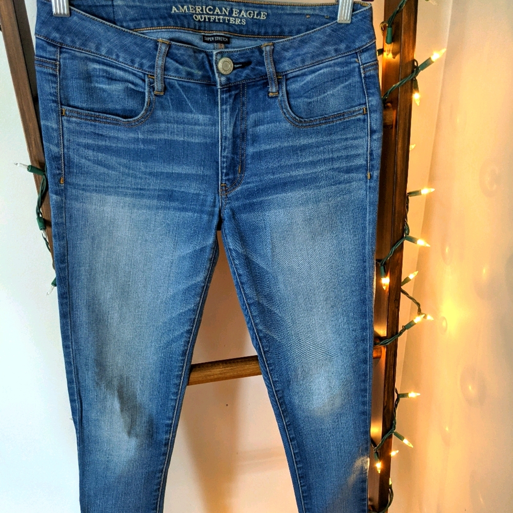 American Eagle Skinny Jeans Size 6 Regular